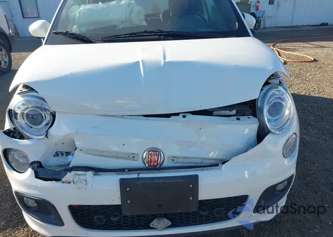 2015 Fiat 500 Sport из США, поврежденный, VIN 3C3CFFBR3FT753645